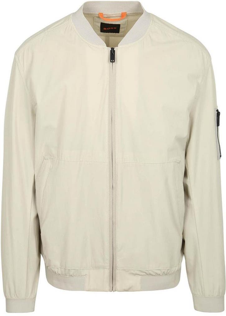 BOSS Oneth Jas Beige maat 50 Heren, Kleding | Heren, Jassen | Winter, Beige, Nieuw, Maat 48/50 (M), Verzenden