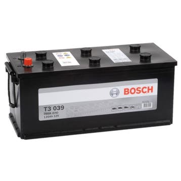 Bosch Startaccu 12 volt 120 ah T3 039 Black truckline, Watersport en Boten, Ophalen of Verzenden, Nieuw