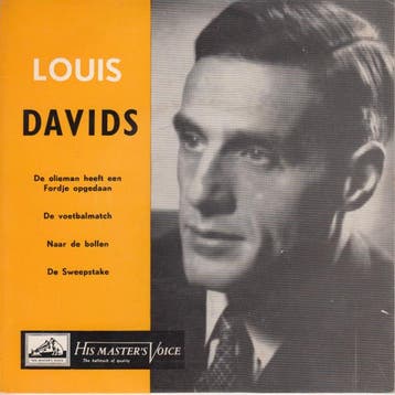 vinyl single 7 inch - Louis Davids - De Olieman Heeft Een..., Verzenden, Zo goed als nieuw, 7 inch, Nederlandstalig