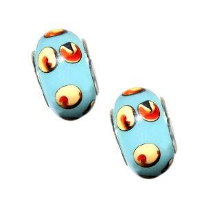10 x Glas Kraal European Style 8x13 mm Ø 5.0 mm (Kralen), Hobby en Vrije tijd, Ophalen of Verzenden, Nieuw, Kraal