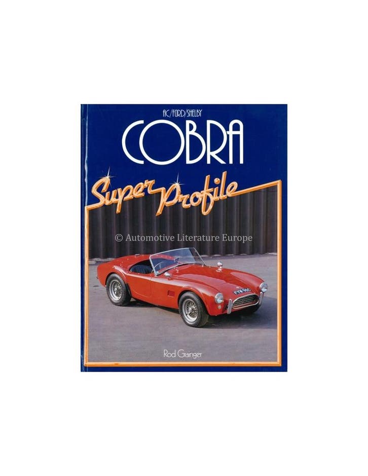 AC/FORD/SHELBY COBRA, SUPER PROFILE, Boeken, Auto's | Boeken