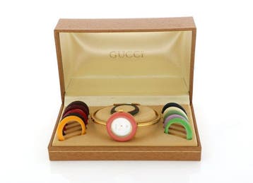 Gucci - Change Bezel Bangle Watch - Zonder minimumprijs -, Nieuw