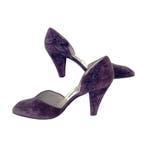 Sergio Rossi - Dames schoen - Pump - Paars - Mt 38,5, Nieuw