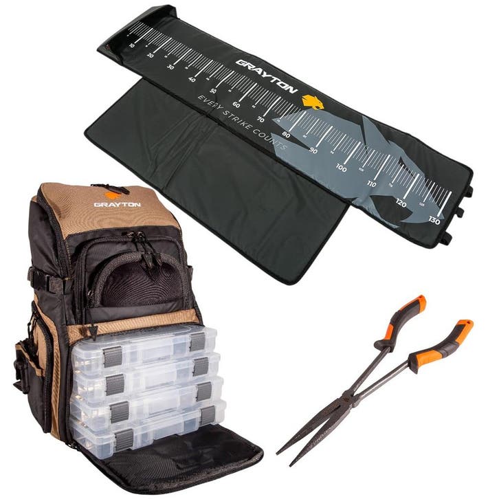 Grayton Predator Backpack & Essentials Set, Watersport en Boten, Hengelsport | Algemeen, Nieuw, Verzenden
