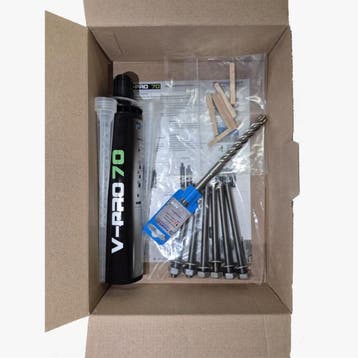 Zonwering Montage Set Verzinkt – (Tot 3m breed), Verzenden, Nieuw, 50 tot 100 mm, Overige typen