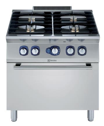 ELECTROLUX FORNUIS, GAS, 4 BRANDERS, GAS OVEN, 800 MM, Zakelijke goederen, Horeca | Keukenapparatuur, Verzenden, Nieuw in verpakking