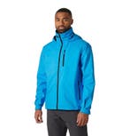 Helly Hansen Crew Hooded Jacket 2.0 | Heren | Cyaan, Watersport en Boten, Ophalen of Verzenden, Nieuw, Helly Hansen