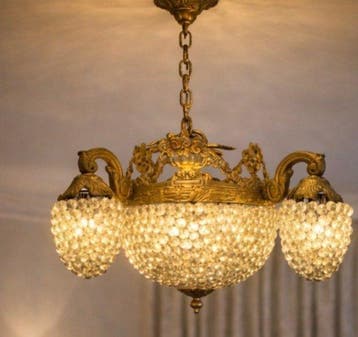 Hangende plafondlamp - Muranoglas - Murano style chandelier