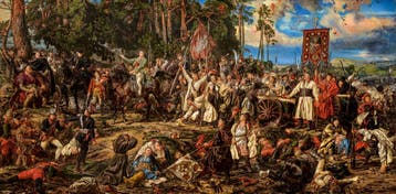 Castorland puzzel Kosciuszko bij Ra van €43,99 voor €22,00, Ophalen of Verzenden, Nieuw