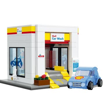 CaDA bouwset Shell wasstraat met au van €20,99 voor €16,79, Ophalen of Verzenden, Nieuw