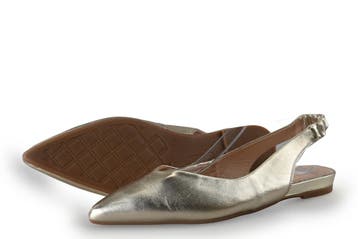 Manfield Slingbacks in maat 42 Goud, Manfield, Overige kleuren, Verzenden, Zo goed als nieuw