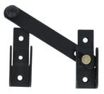 Luikoverslag 130 x 70 mm zwart, Verzenden, Nieuw