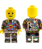 Koen Betjes (1992) - LEGO POP Figure XL - Homage to Banksy, Antiek en Kunst