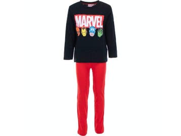 Kinderpyjama - Avengers - Zwart/Rood, Verzenden, Nieuw
