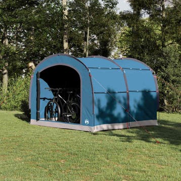 vidaXL Tent 268 x 240 x 191 cm Waterdicht Blauw Polyester, Verzenden, Nieuw, Tot en met 2