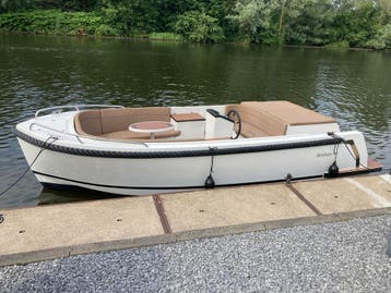 Reitdieper 635 Tender Elektrisch | Vaartijd 8 uur |, Nieuw, Polyester, Elektrisch, Binnenboordmotor