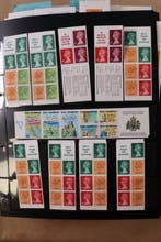 Wereld 1972/2000 - Voorraad postzegel/automaatboekjes in, Gestempeld