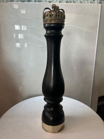 Strooier - Hout - Vintage Chiarugi C.C. Italiaanse Kroon