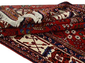 Perzisch tapijt-MeyMey -330 x 218 cm-Handgeknoopt vloerkleed, Verzenden, 200 cm of meer, Zo goed als nieuw, 200 cm of meer