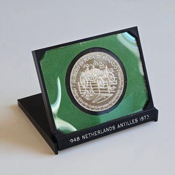 Nederlandse Antillen. Juliana. 25 Gulden 1973 PROOF (Zonder, Postzegels en Munten, Munten | Nederland