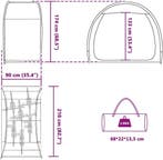 Waterdichte Fiets Tent voor Buiten Bescherming met Robuuste, Caravans en Kamperen, Tenten, Ophalen of Verzenden, Zo goed als nieuw