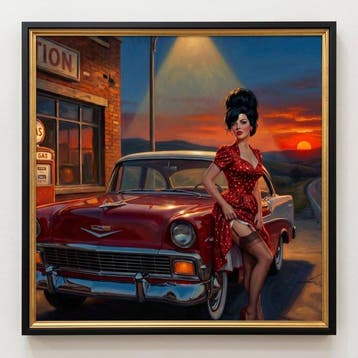 Le Yack - Octane & Lipstick - Hand signed