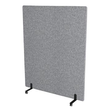 Decibel verrijdbare scheidingswand, 140x120cm, light grey, Overige plaatsen, Ophalen of Verzenden, Nieuw in verpakking, Bureau