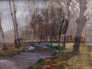Escuela Impresionista Europea (XX) - Rio en Otoño