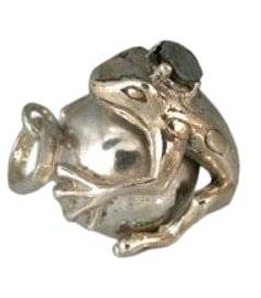 Echt Sterling 925 zilveren harmony ball Engelenroeper kikker, Ophalen of Verzenden, Nieuw, Bedel