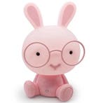 Kinderlamp - Baby Konijn Nachtlampje Babykamer - Roze, Verzenden, Nieuw