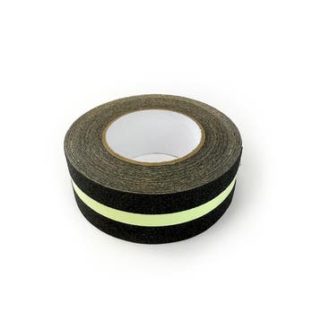 Anti  -  sliptape (zwart) met glow  -  in  -  the  -  dark, Verzenden