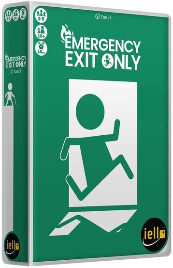 Emergency Exit Only | Iello - Kaartspellen, Verzenden, Nieuw