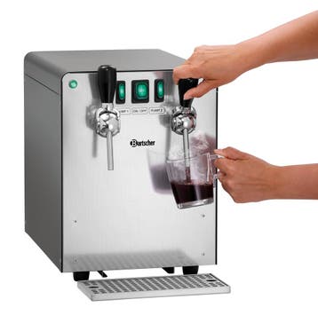 Bartscher Glühwein Dispenser 1300 | 2 kranen | 130L/uur | 40, Ophalen of Verzenden, Nieuw in verpakking