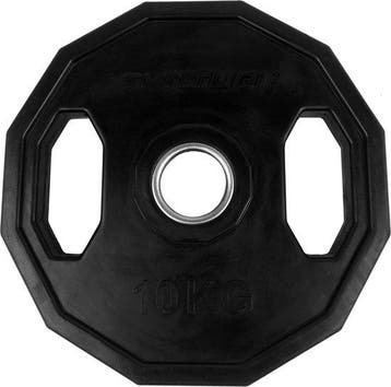 Tunturi Olympische Halterschijf - Halter gewichten - 1x 10, Ophalen of Verzenden, Zo goed als nieuw