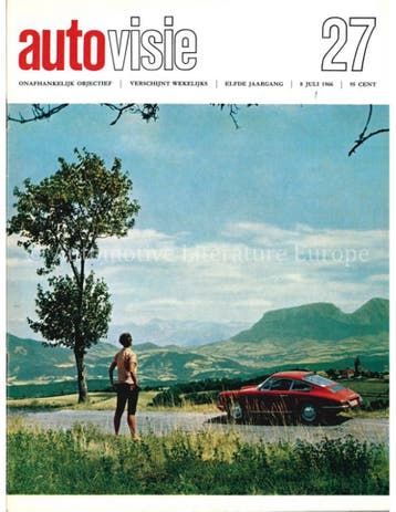 1966 AUTOVISIE MAGAZINE 27 NEDERLANDS, Nieuw, Author