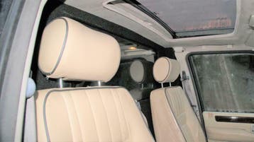 Landrover Range Rover P38 grijs kenteken ombouw, Nieuw, Rover