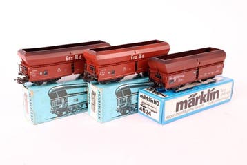 Märklin H0 - 4624 - Modeltrein goederenwagon (3) - Drie, Nieuw