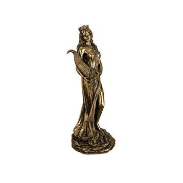 sculptuur, Goddess of Fortune with Cornucopia Classical