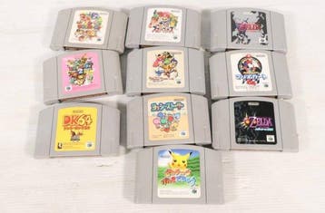 Nintendo - N64 - Nintendo 64 N64 Game Cartridge Lot of 10, Nieuw