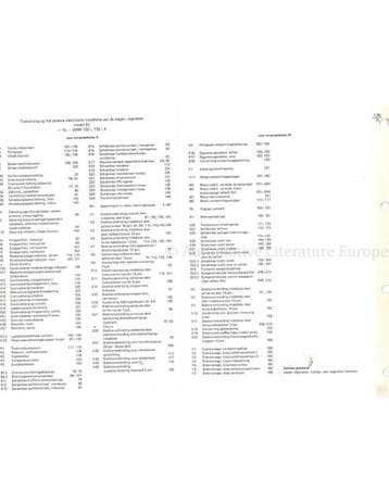 1979 BMW 7-SERIE ELECTRISCH SCHEMA NEDERLANDS, Auto diversen