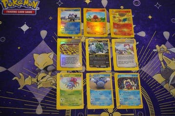 Pokémon - 9 Card - Poliwrath - WOTC - Expedition Base Set, Nieuw