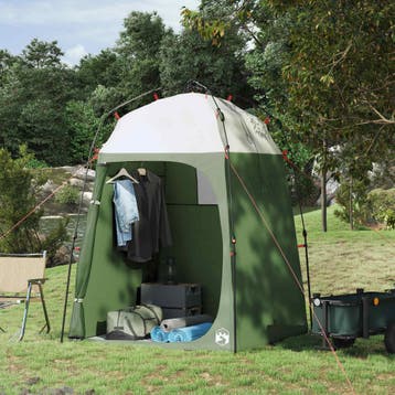 vidaXL Instant Tent 2-Person Quick-Release 2-persoons Groen, Verzenden, Nieuw, Tot en met 2