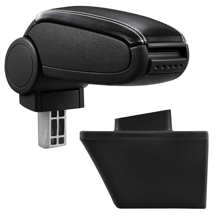 Armsteun - Opel Meriva A - kunstleer - zwart+wit stiksel, Auto diversen, Auto-accessoires, Verzenden