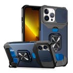iPhone XR - Card Slot Hoesje met Kickstand en Camera Slide -, Verzenden, Nieuw