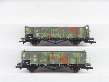 Liliput H0 - L235280/L235281 - Modeltrein goederenwagon (2), Nieuw