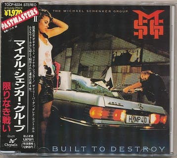 cd - The Michael Schenker Group - Built To Destroy, Verzenden, Zo goed als nieuw