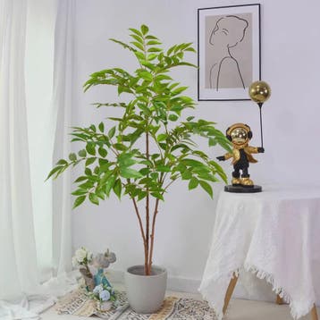 Grote Kunstplant Ficus Boom - 76-140cm - Realistische Kunst, Huis en Inrichting, Verzenden