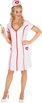 2dekans | dressforfun - Verpleegster S - verkleedkleding, Ophalen of Verzenden, Zo goed als nieuw