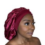 Satijnen Haar Bonnet - Rood (Satijnen Slaapmuts ), Ophalen of Verzenden, Nieuw
