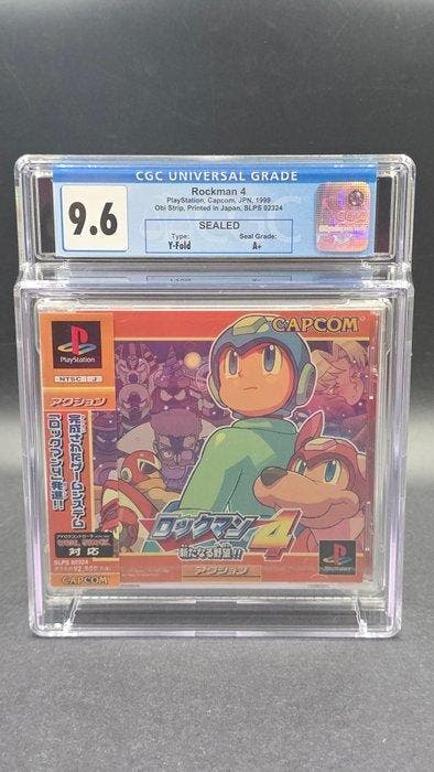 Sony - Playstation 1 (PS1) - Rockman 4 (JPN) CGC 9.6 Sealed, Spelcomputers en Games, Spelcomputers | Overige Accessoires